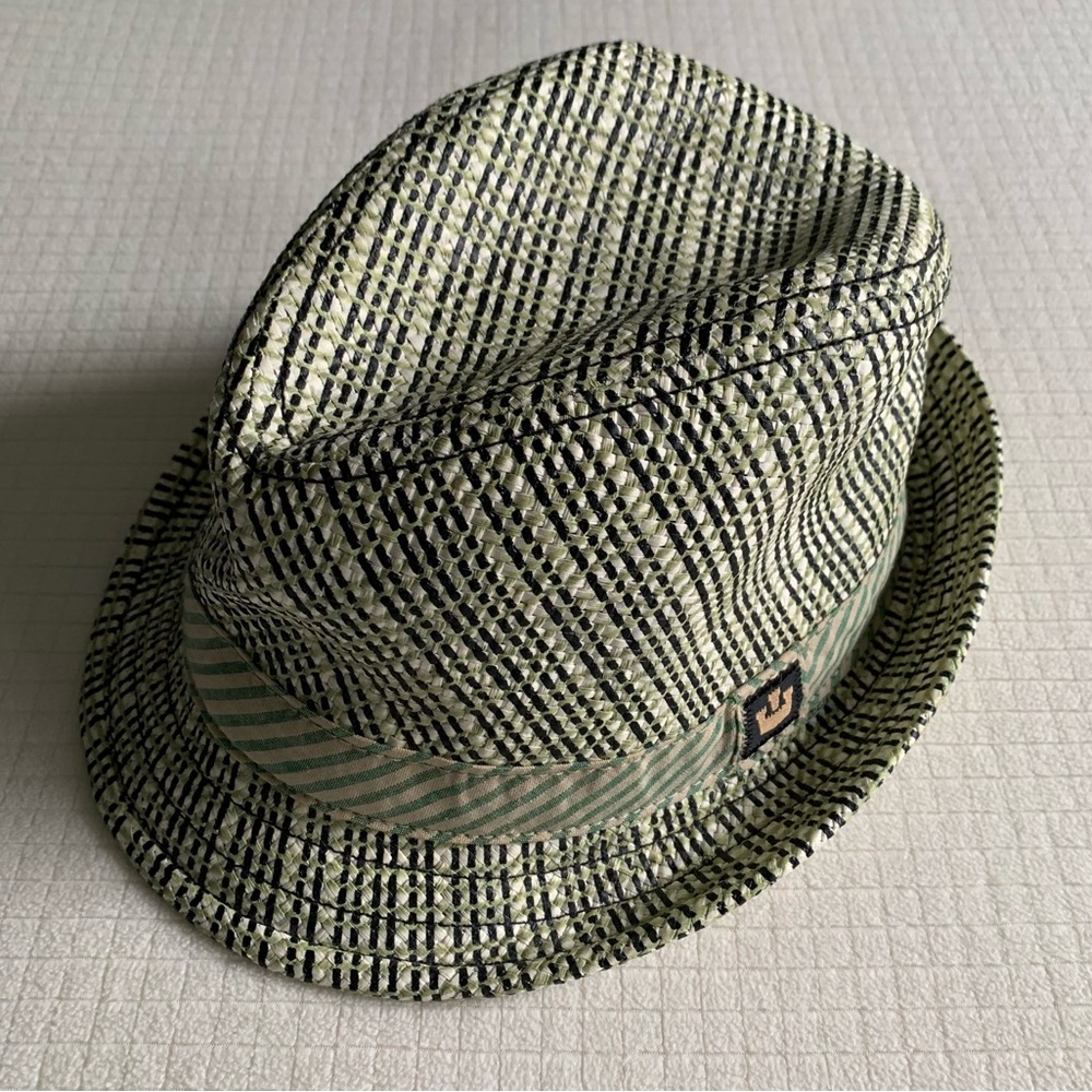 Goorin Bros  Black and Cream Fedora Hat